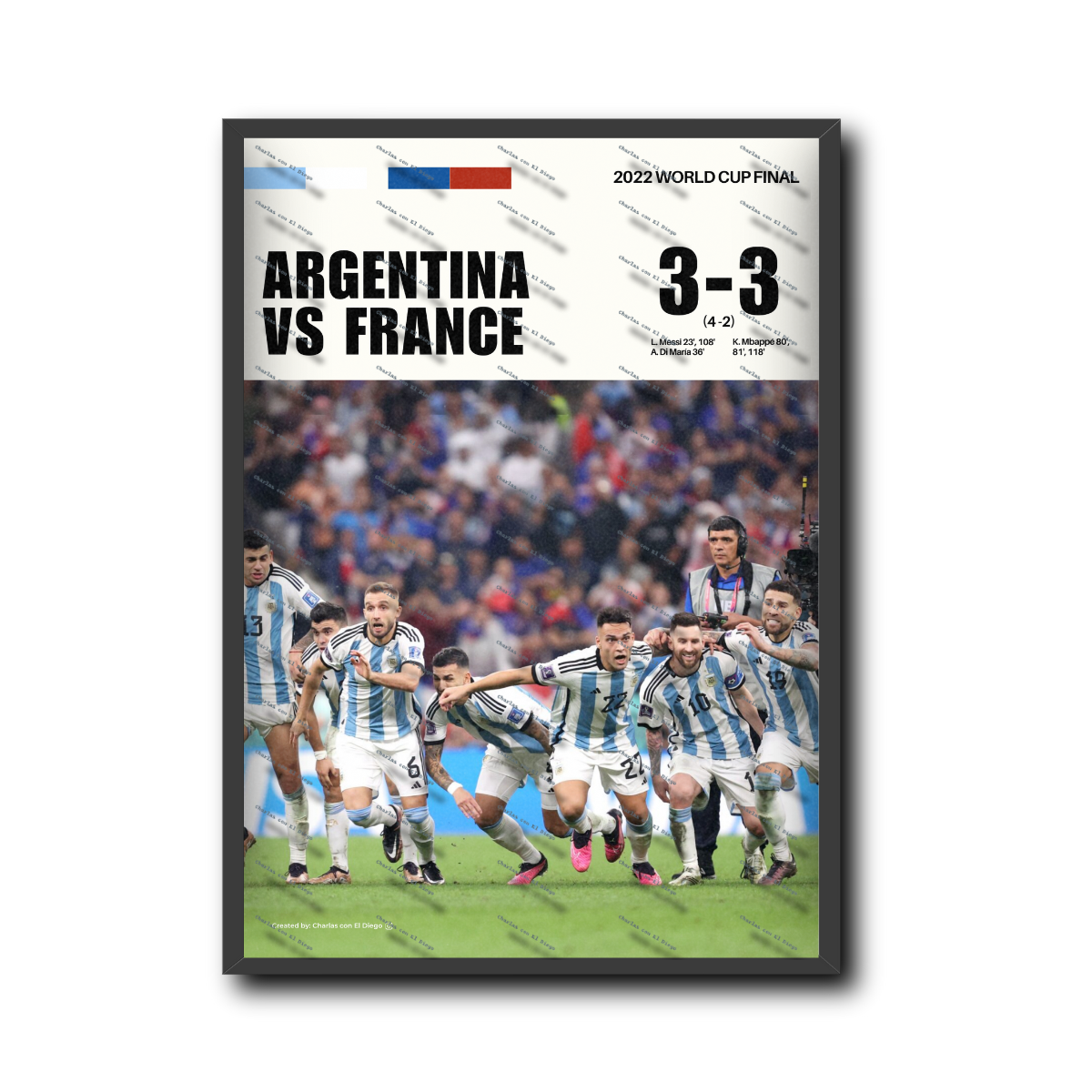 Lionel Messi Argentina vs Francia (3)