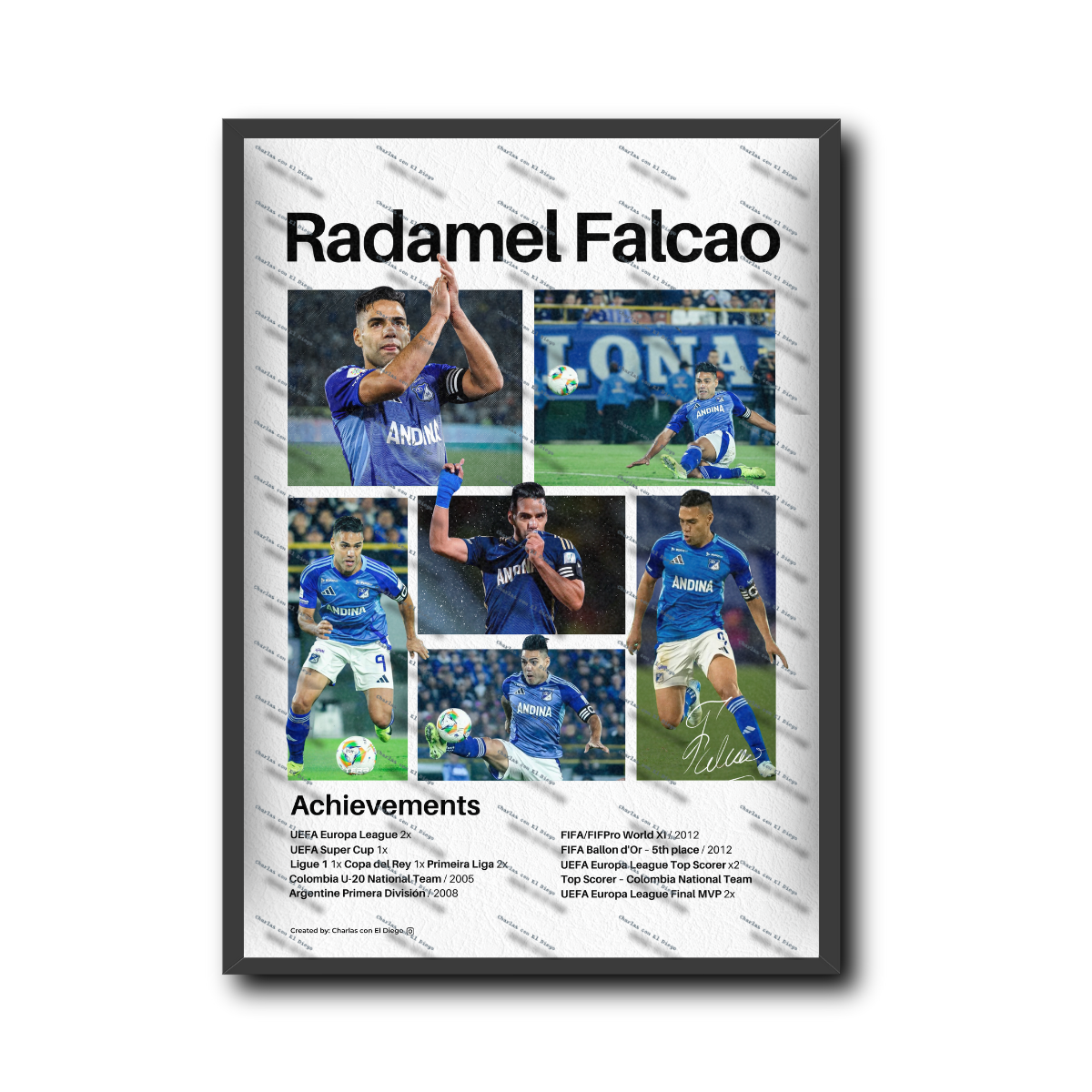 Radamel Falcao Millonarios (3)