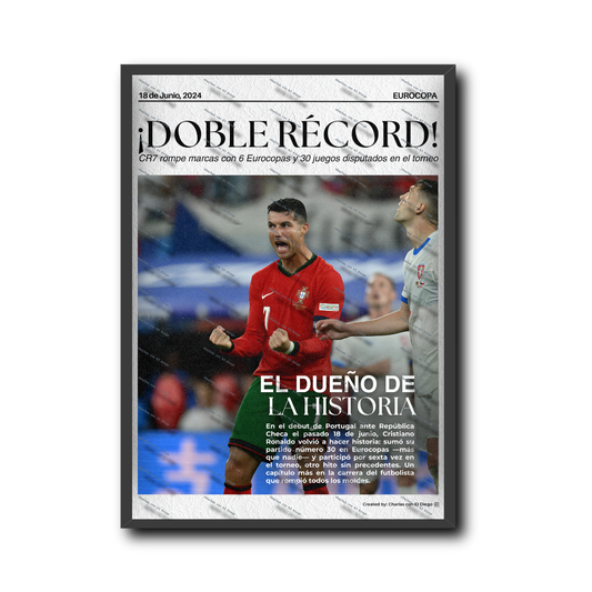 Cristiano Ronaldo Récord Eurocopa