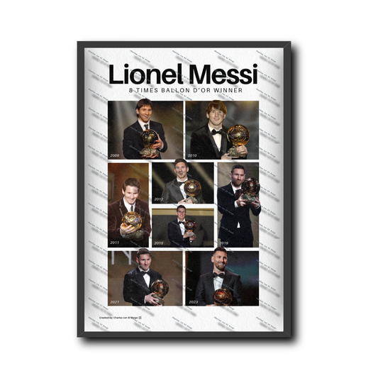 Lionel Messi Balón de Oro (1)