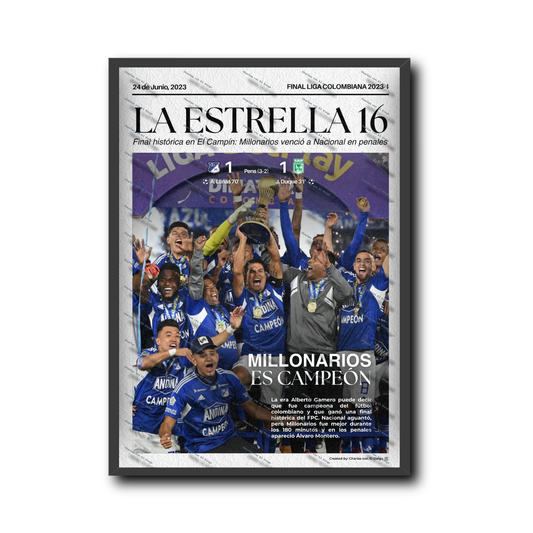 Millonarios Campeón Liga 2023-1 (2)