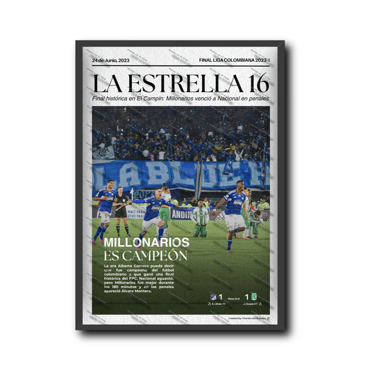 Millonarios Campeón Liga 2023-1 (3)