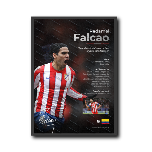 Radamel Falcao Atlético de Madrid (1)